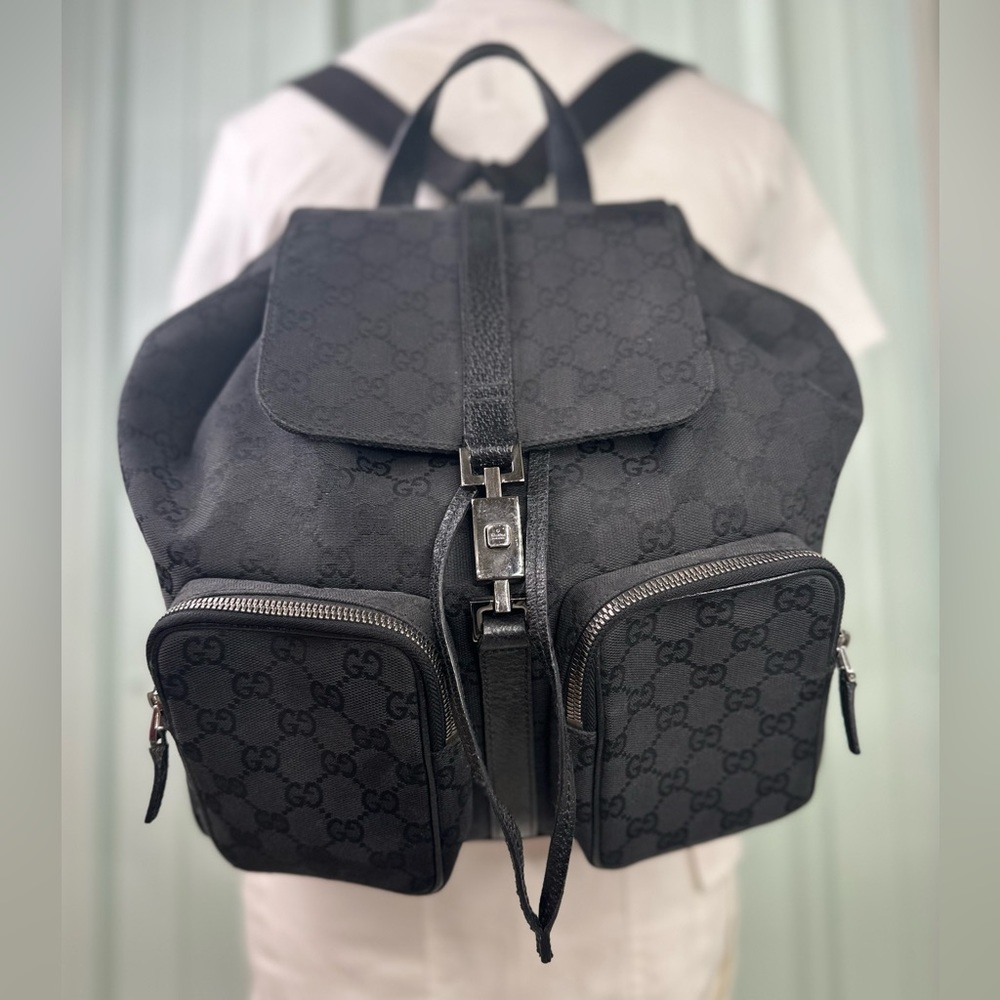 Gucci canvas Backpack